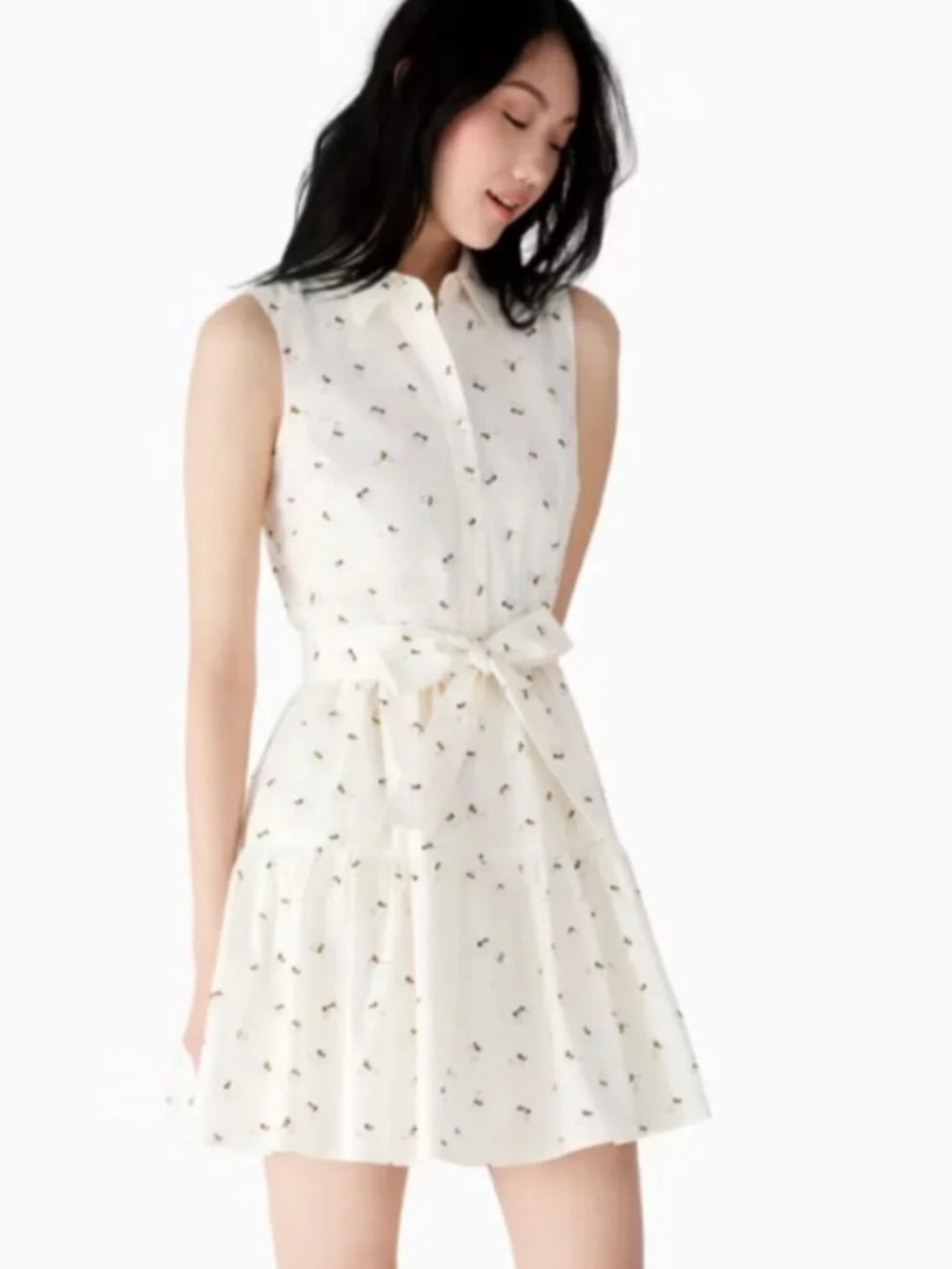 Kate Spade NY Abuzz Bumble Bee Shirtdress